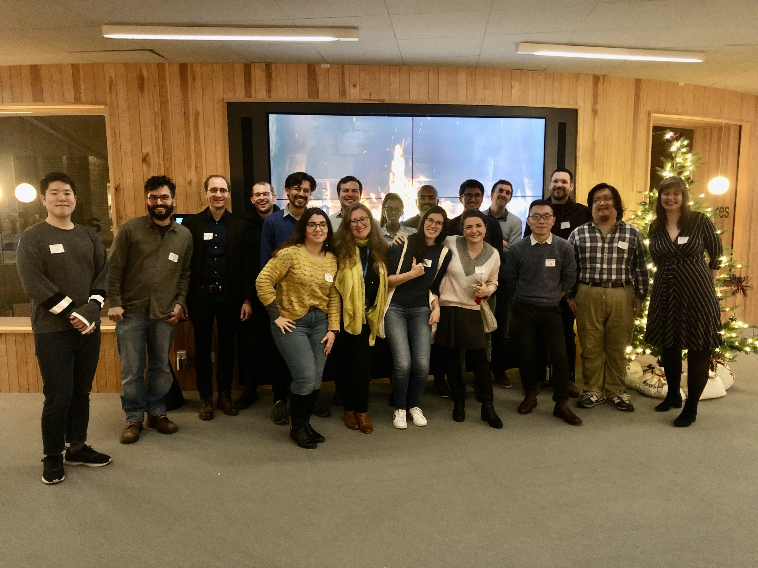 Picture of postdocs at the Networking event November 2021