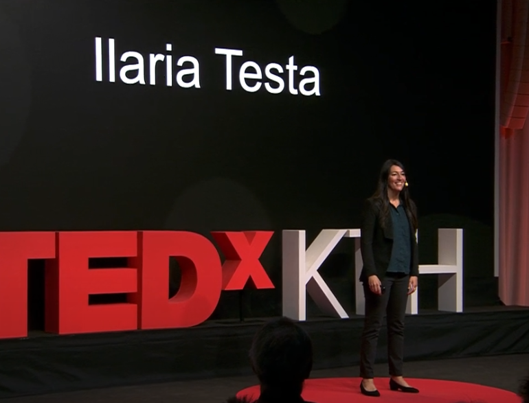 TEDx-talk by Ilaria Testa  on Youtube: Can Microscopes Make Decisions?