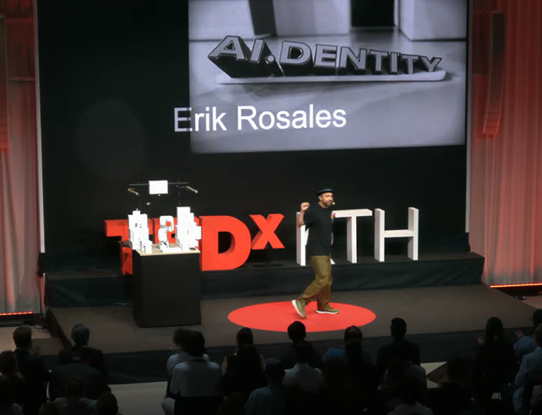 TEDx-talk: AI.DENTITY by Erik Rosales is now Youtube